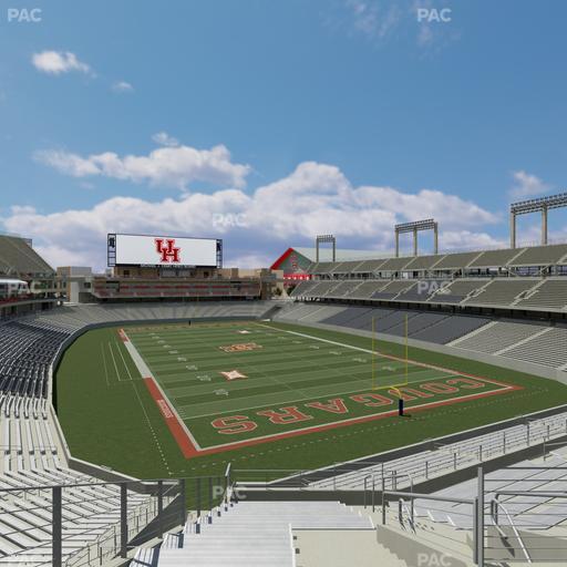TDECU Stadium - Section 242 Seat View