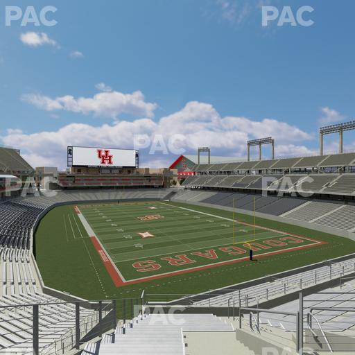 TDECU Stadium - Section 242 Seat View