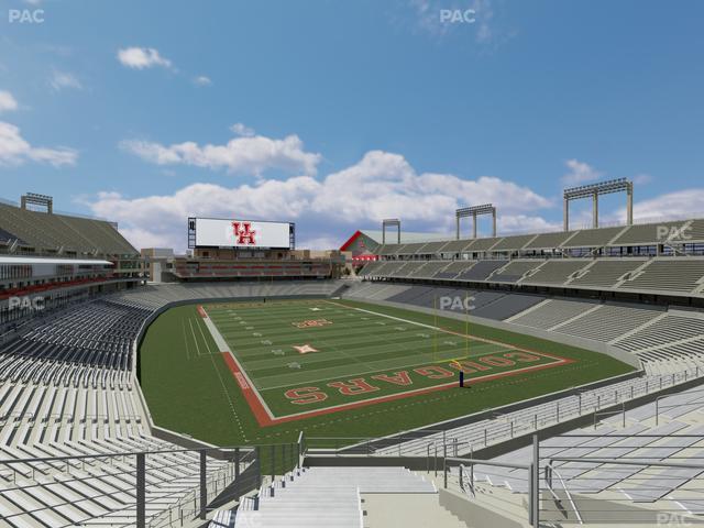 TDECU Stadium - Section 242 Seat View