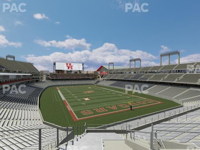 TDECU Stadium - Section 242 Seat View