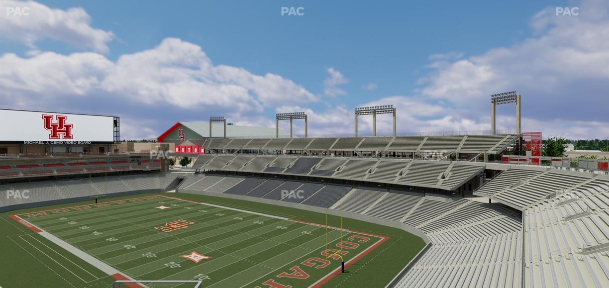 TDECU Stadium - Section 301 Seat View