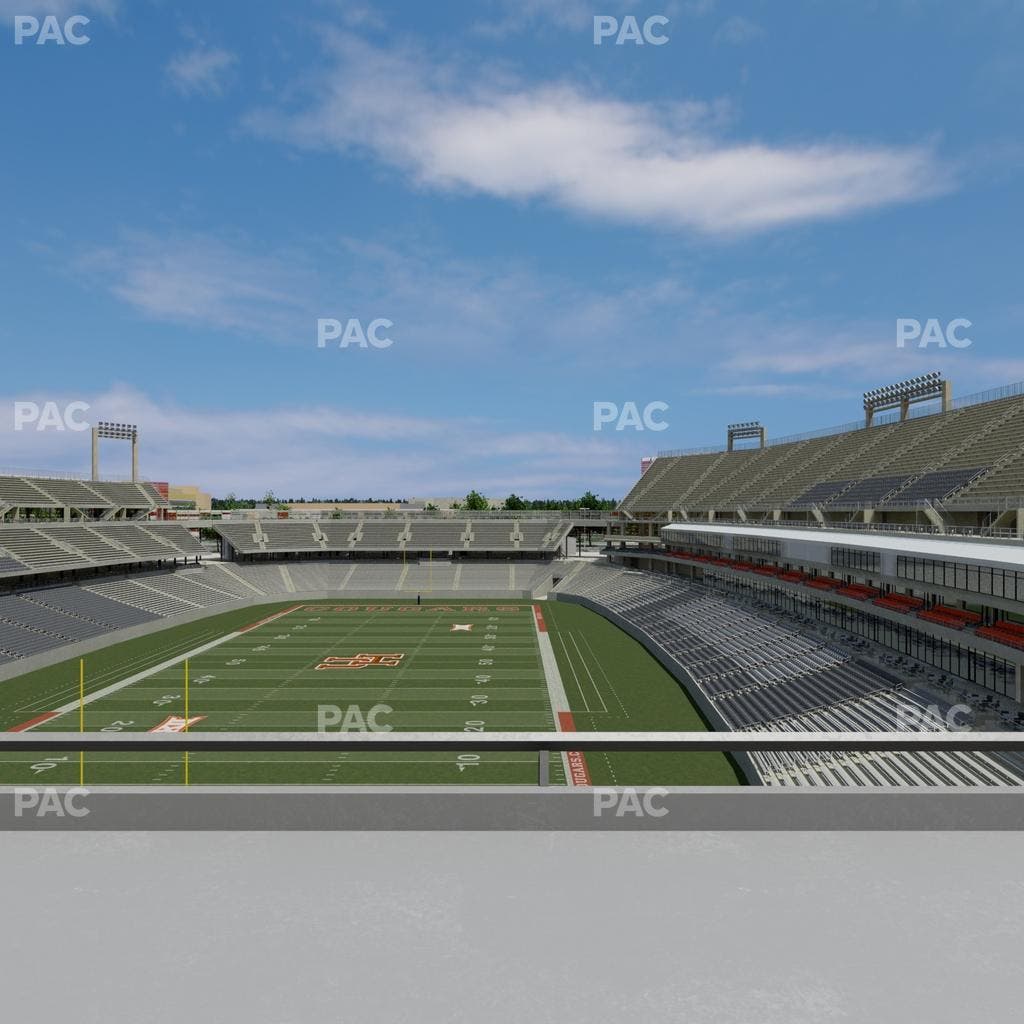TDECU Stadium - Section 301 Seat View