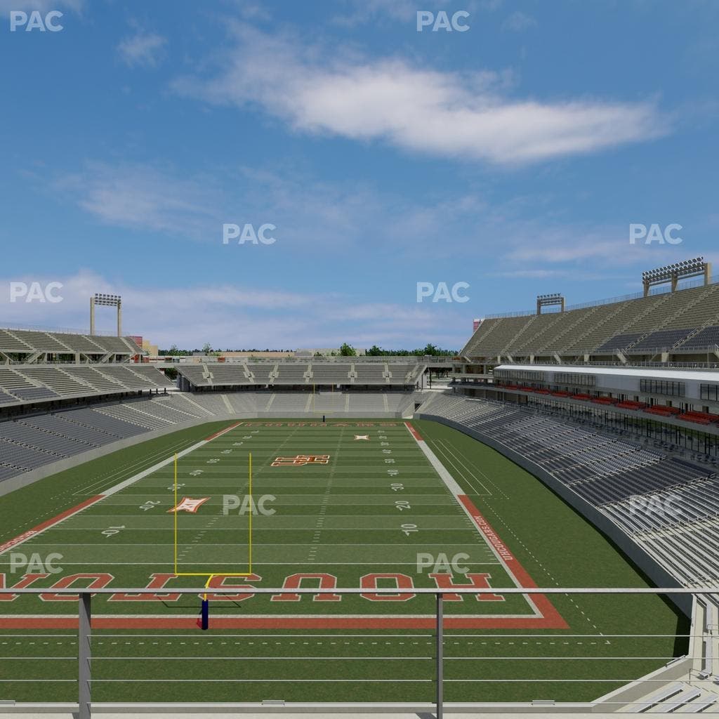 TDECU Stadium - Section 302 Seat View