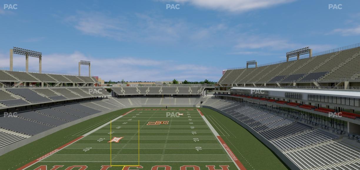 TDECU Stadium - Section 302 Seat View