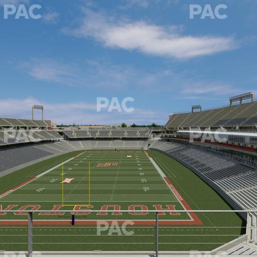 TDECU Stadium - Section 302 Seat View