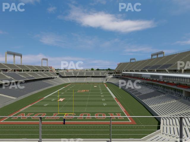 TDECU Stadium - Section 302 Seat View