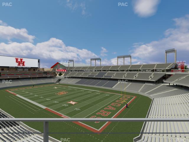 TDECU Stadium - Section 302 Seat View