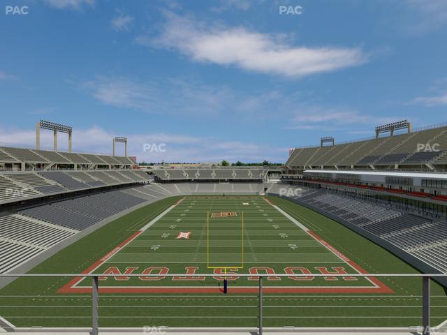 TDECU Stadium - Section 303 Seat View