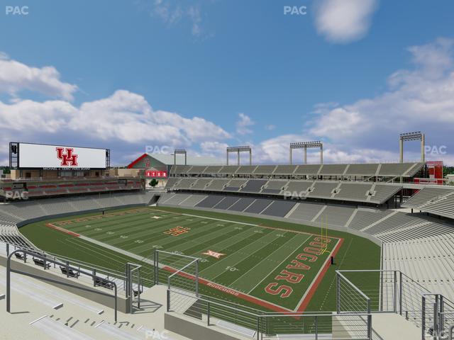 TDECU Stadium - Section 303 Seat View