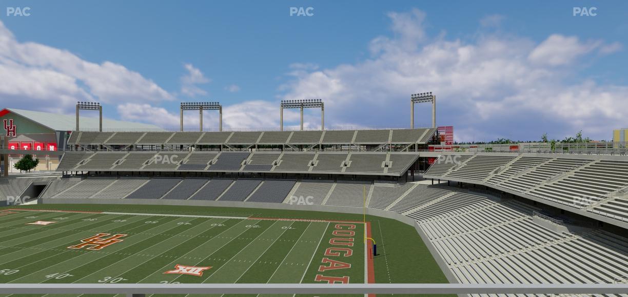 TDECU Stadium - Section 304 Seat View