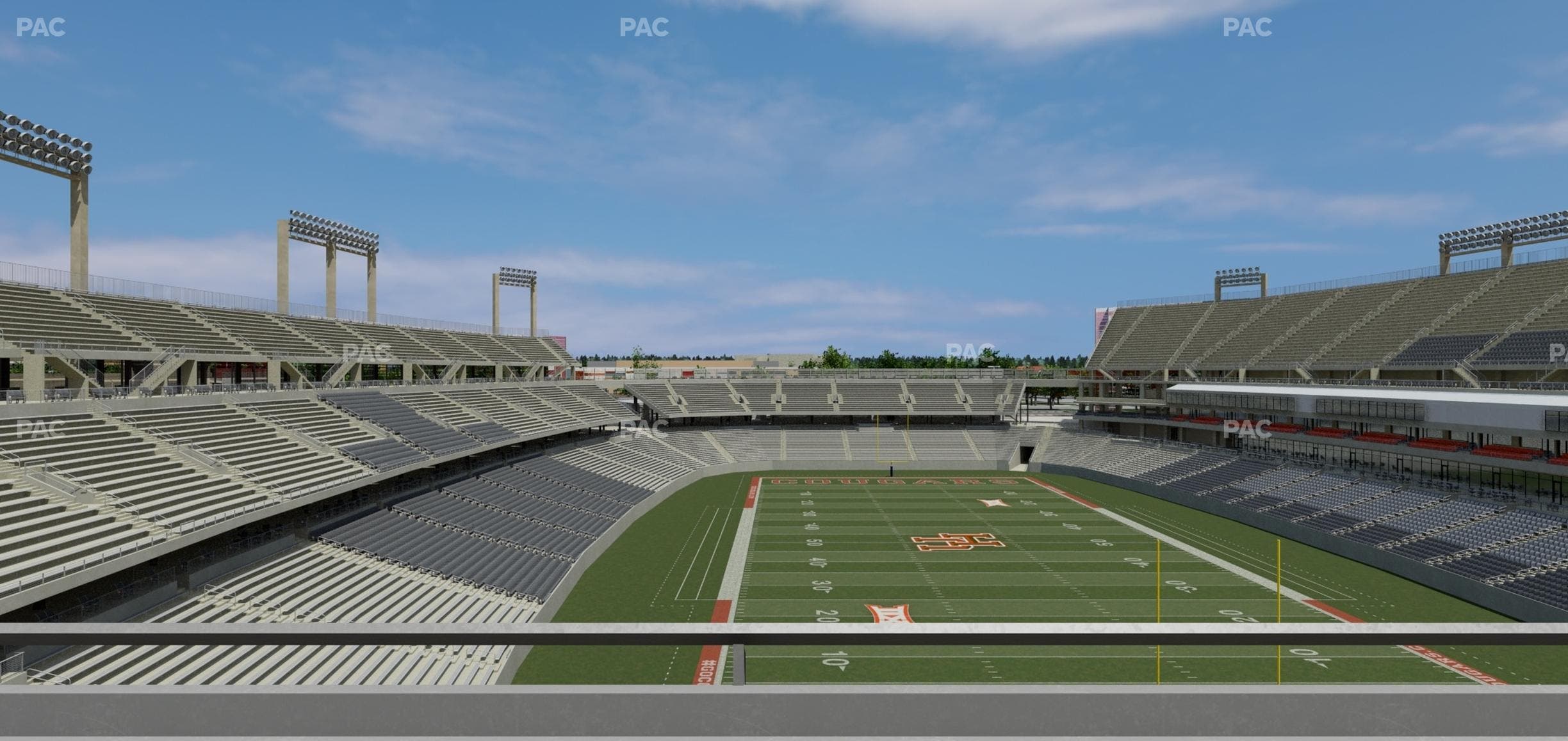 TDECU Stadium - Section 305 Seat View