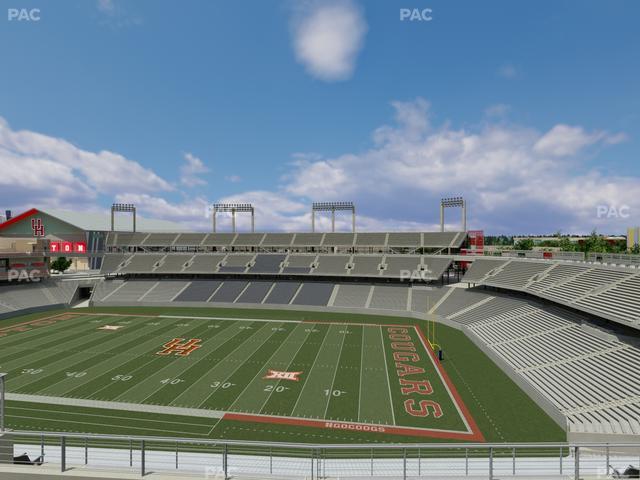 TDECU Stadium - Section 305 Seat View