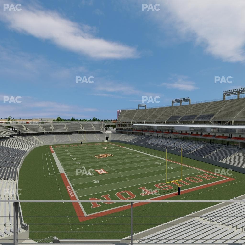 TDECU Stadium - Section 306 Seat View