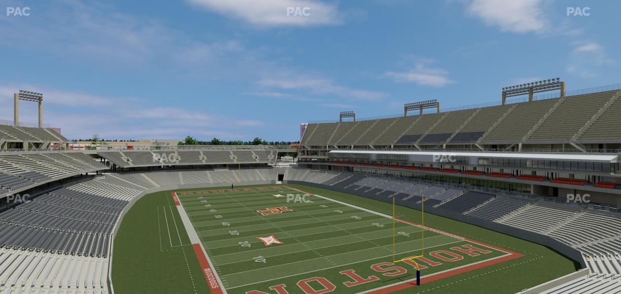TDECU Stadium - Section 306 Seat View