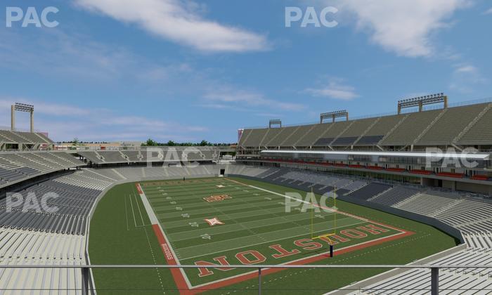 TDECU Stadium - Section 306 Seat View