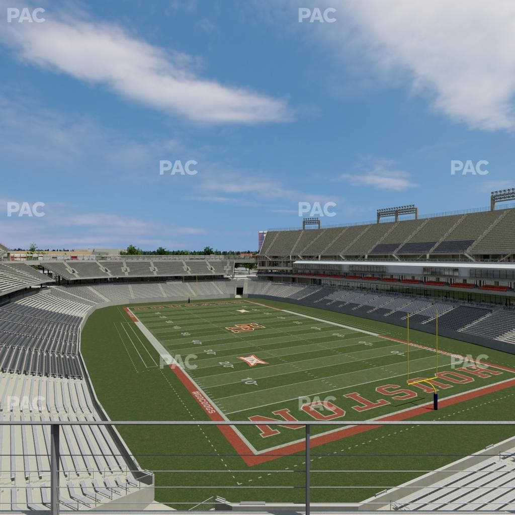 TDECU Stadium - Section 307 Seat View