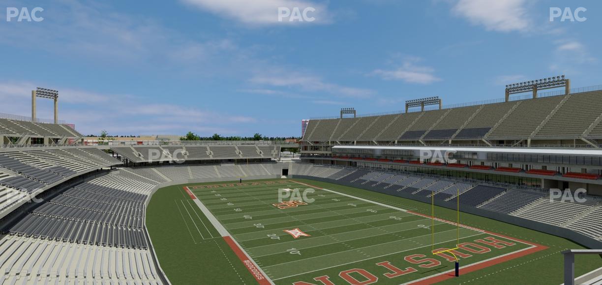 TDECU Stadium - Section 307 Seat View