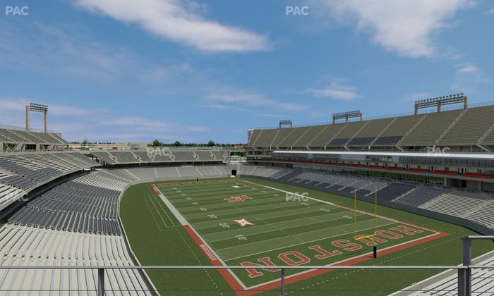 TDECU Stadium - Section 307 Seat View