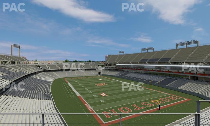 TDECU Stadium - Section 307 Seat View