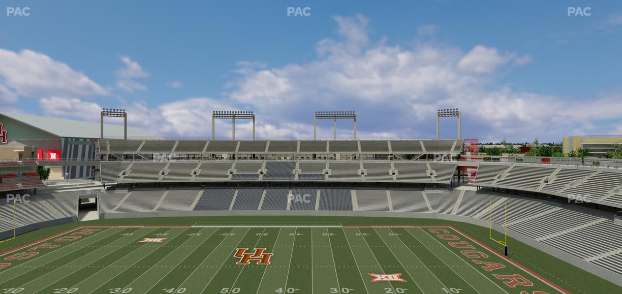 TDECU Stadium - Section 307 Seat View