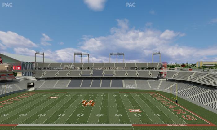 TDECU Stadium - Section 307 Seat View