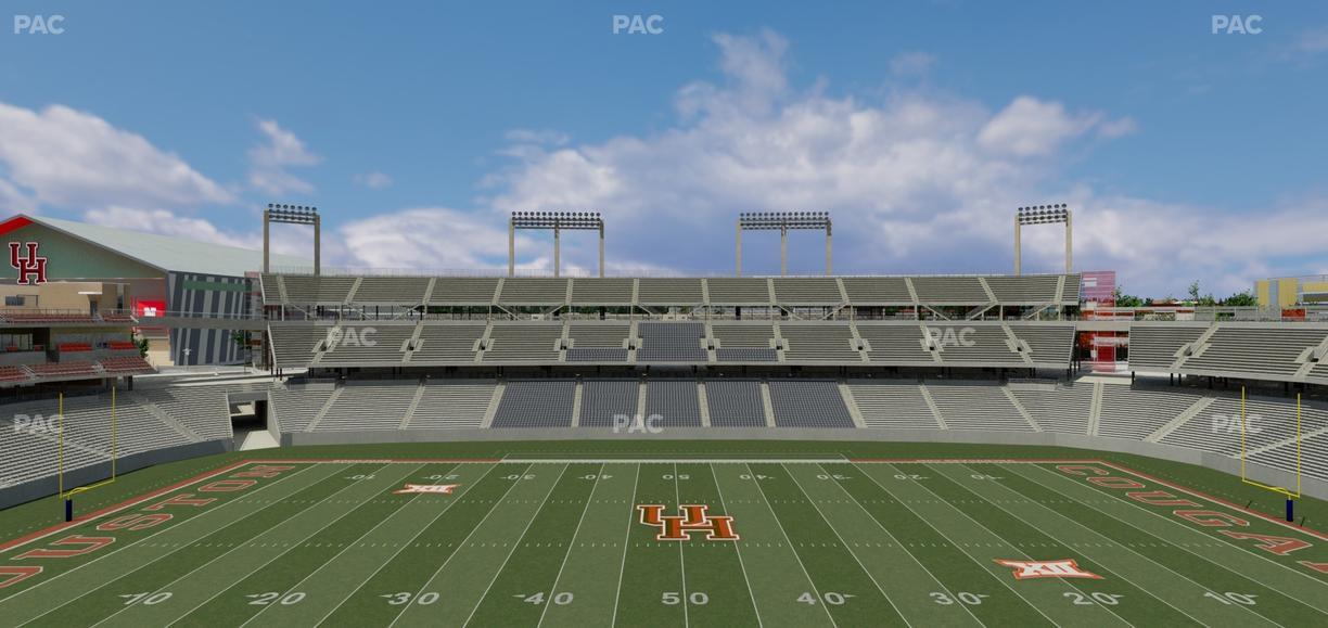 TDECU Stadium - Section 308 Seat View