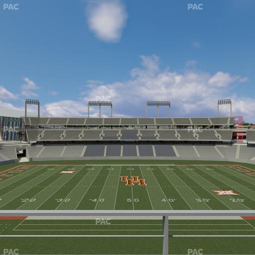 TDECU Stadium - Section 308 Seat View