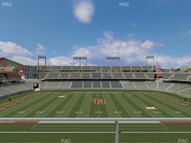 TDECU Stadium - Section 308 Seat View