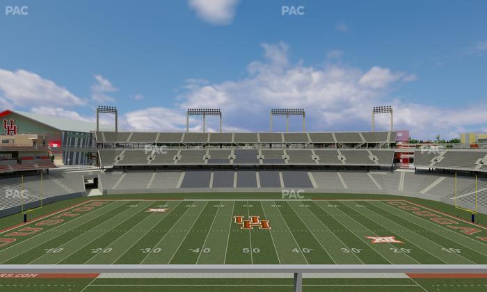 TDECU Stadium - Section 308 Seat View