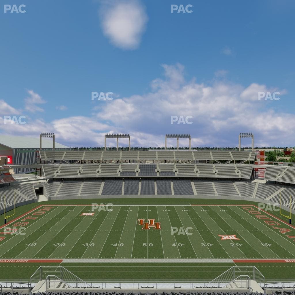 TDECU Stadium - Section 308 Seat View