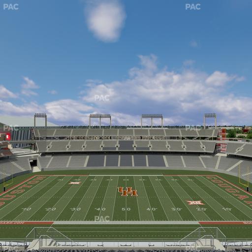TDECU Stadium - Section 308 Seat View