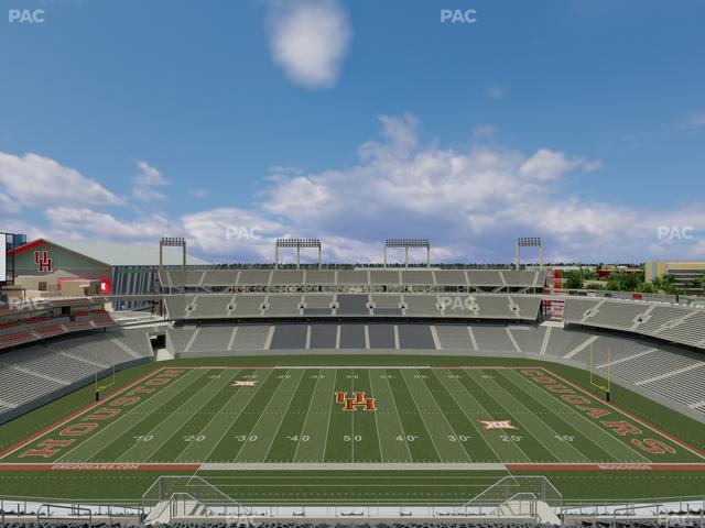 TDECU Stadium - Section 308 Seat View