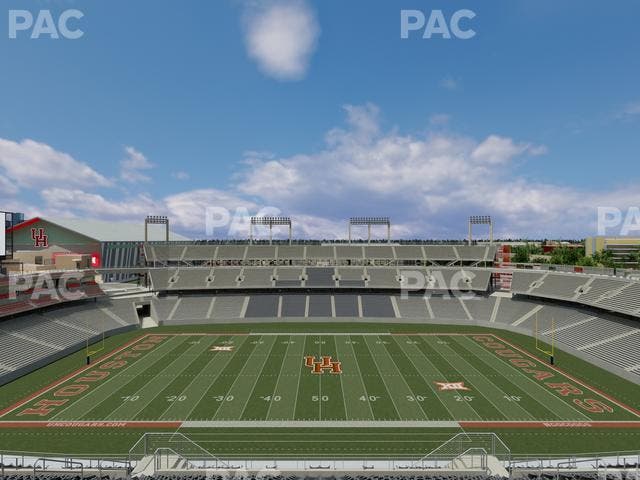 TDECU Stadium - Section 308 Seat View