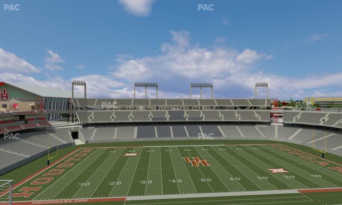 TDECU Stadium - Section 309 Seat View