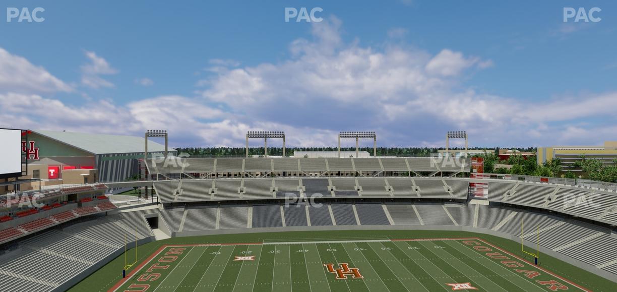 TDECU Stadium - Section 309 Seat View