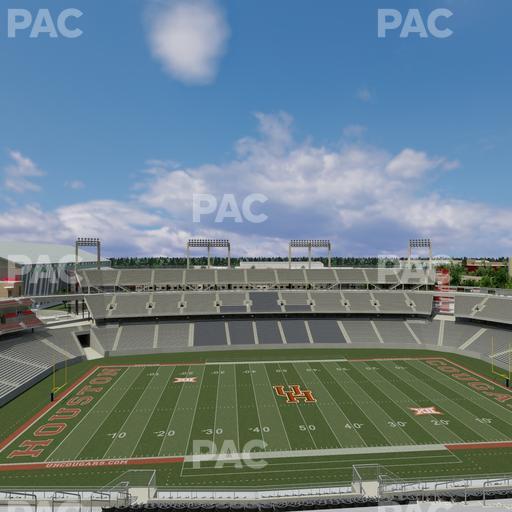 TDECU Stadium - Section 309 Seat View