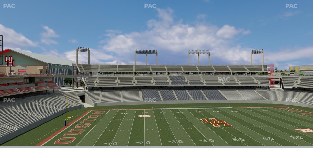TDECU Stadium - Section 310 Seat View