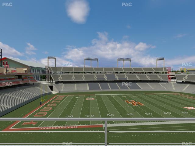 TDECU Stadium - Section 310 Seat View