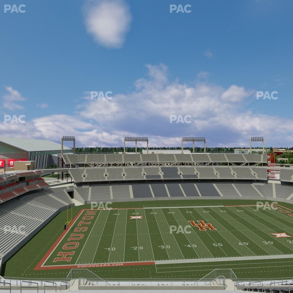 TDECU Stadium - Section 310 Seat View