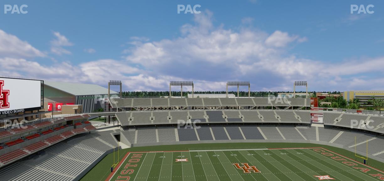 TDECU Stadium - Section 310 Seat View