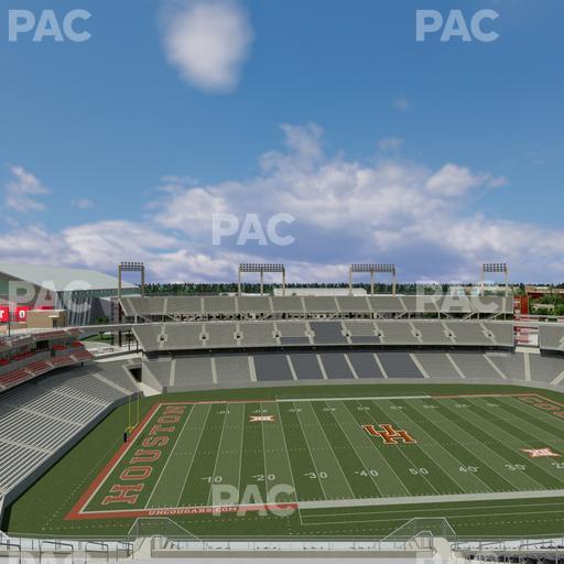 TDECU Stadium - Section 310 Seat View