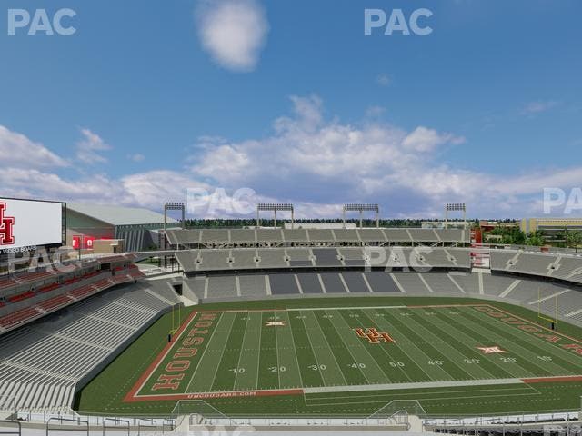 TDECU Stadium - Section 310 Seat View