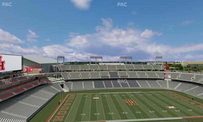 TDECU Stadium - Section 310 Seat View