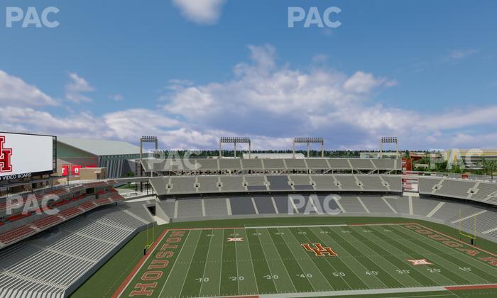 TDECU Stadium - Section 310 Seat View