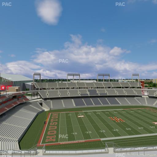 TDECU Stadium - Section 311 Seat View