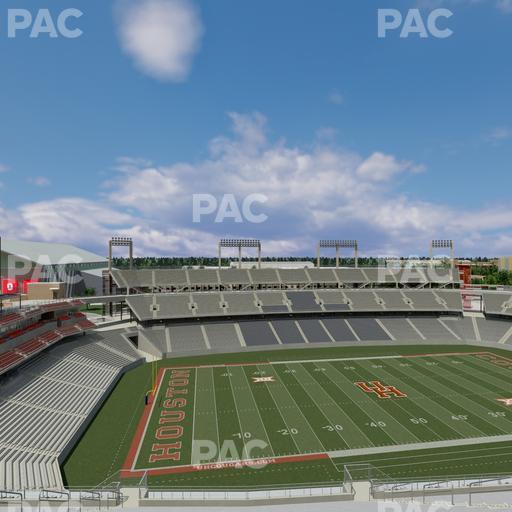 TDECU Stadium - Section 311 Seat View