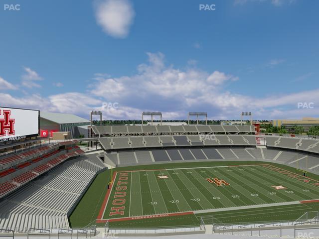 TDECU Stadium - Section 311 Seat View