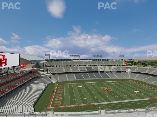 TDECU Stadium - Section 311 Seat View