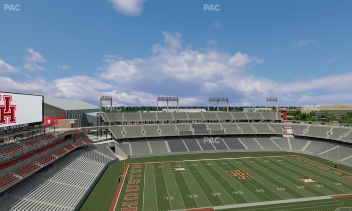 TDECU Stadium - Section 311 Seat View