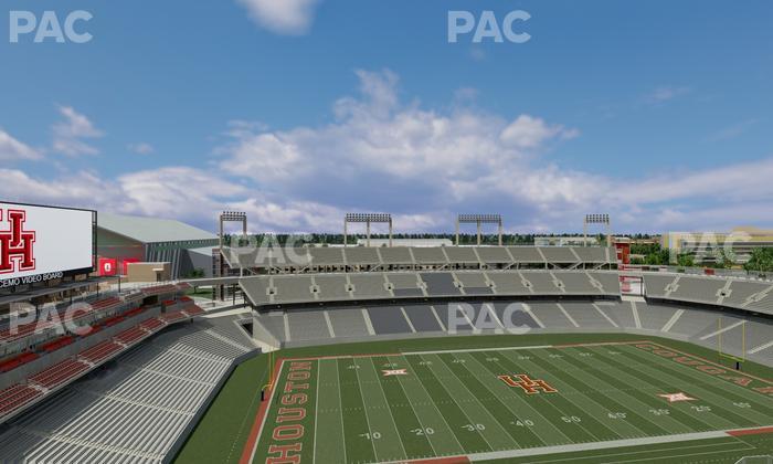 TDECU Stadium - Section 311 Seat View